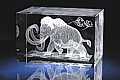 Mammoth with calf
